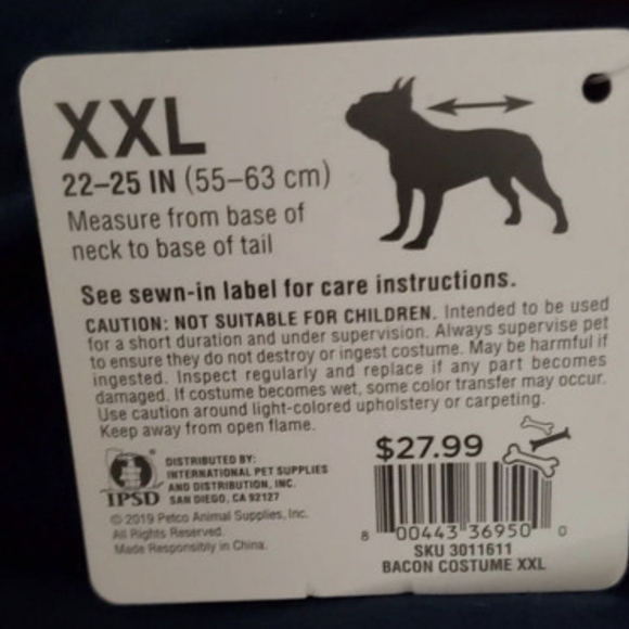 Dog bacon costumes - Picture 4 of 4